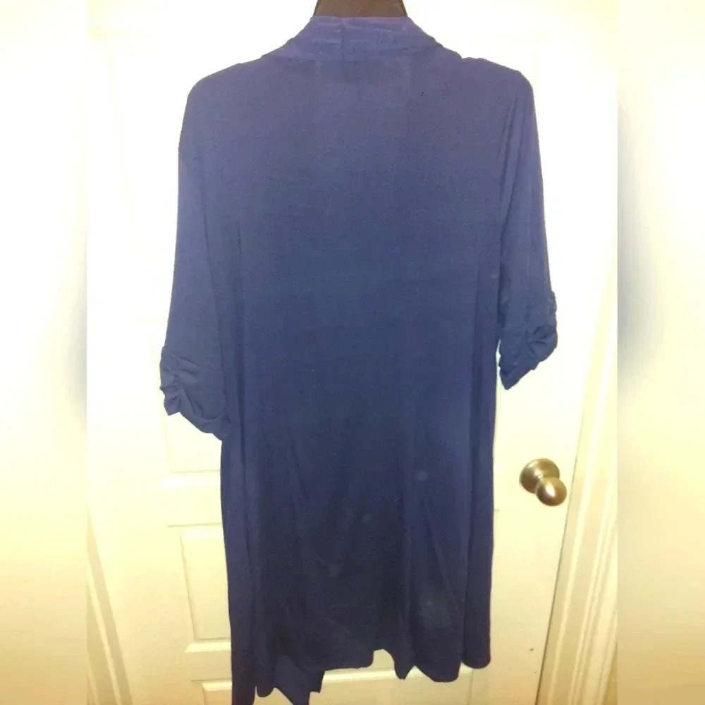 Delirious Los Angeles 1/2 Sleeve Striped Cardigan 1 Piece - Picture 4 of 4